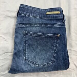 Anthropologie Pilcro Fit Stet Jeans Dark Wash Women's 28 Everyday Classic